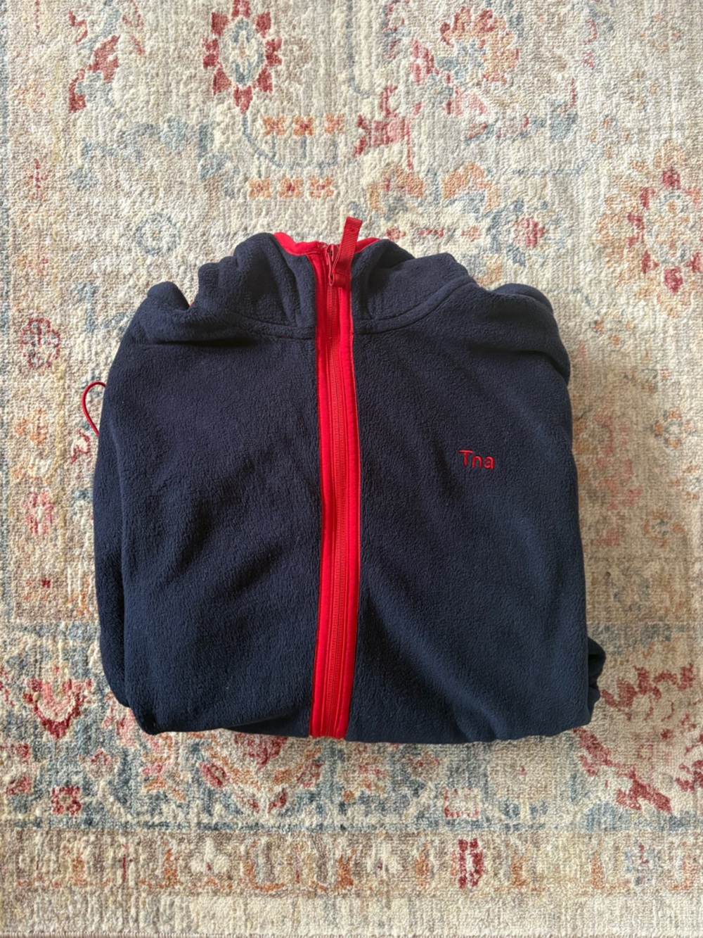 TNA sno polar oversized zip hoodie